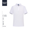 220g new short -sleeved lapel POLO advertising shirt T -shirt Custom LOGO printing enterprise cultural work clothes embroidery