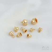 ��ɫ14K�~�������m��С���������DIY�ֹ�����朶��Ʒ���