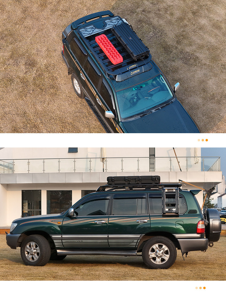 Samboqm Genuine Roof Gear Box, Explosion-Proof Box, Outdoor Three-Proof Box, Car Storage Box