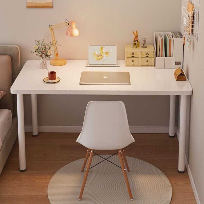 The Same Style of Computer Desk, Home Study Desk, Ins-Style Study Table, Simple Writing Desk for Rental Apartments