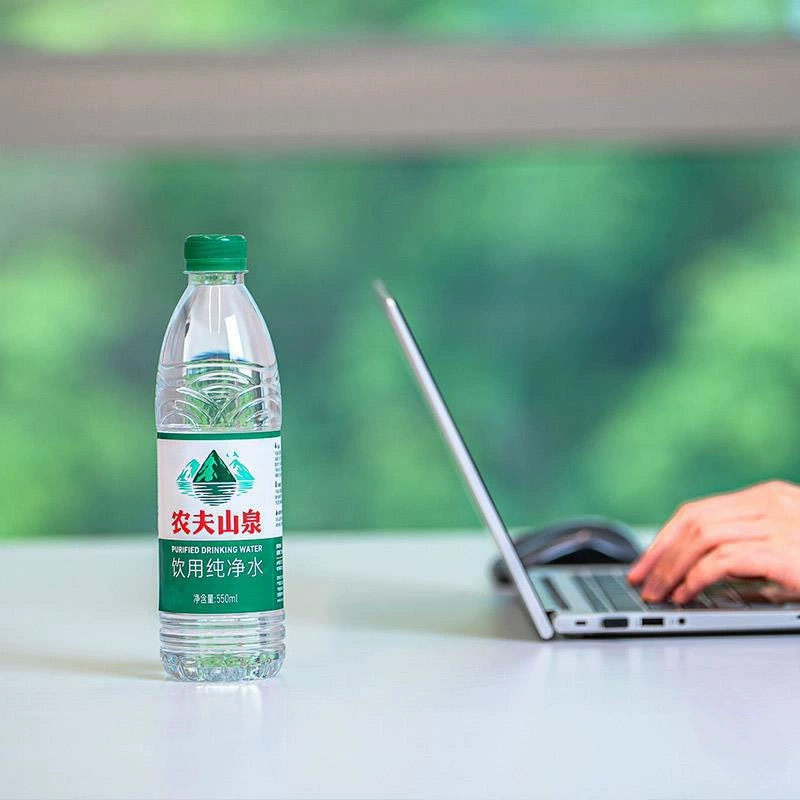 【Новый товар】Официальный флагманский магазин Nongfu Spring, питьевая вода Nongfu Spring Pure Water 550ml*12 бутылок