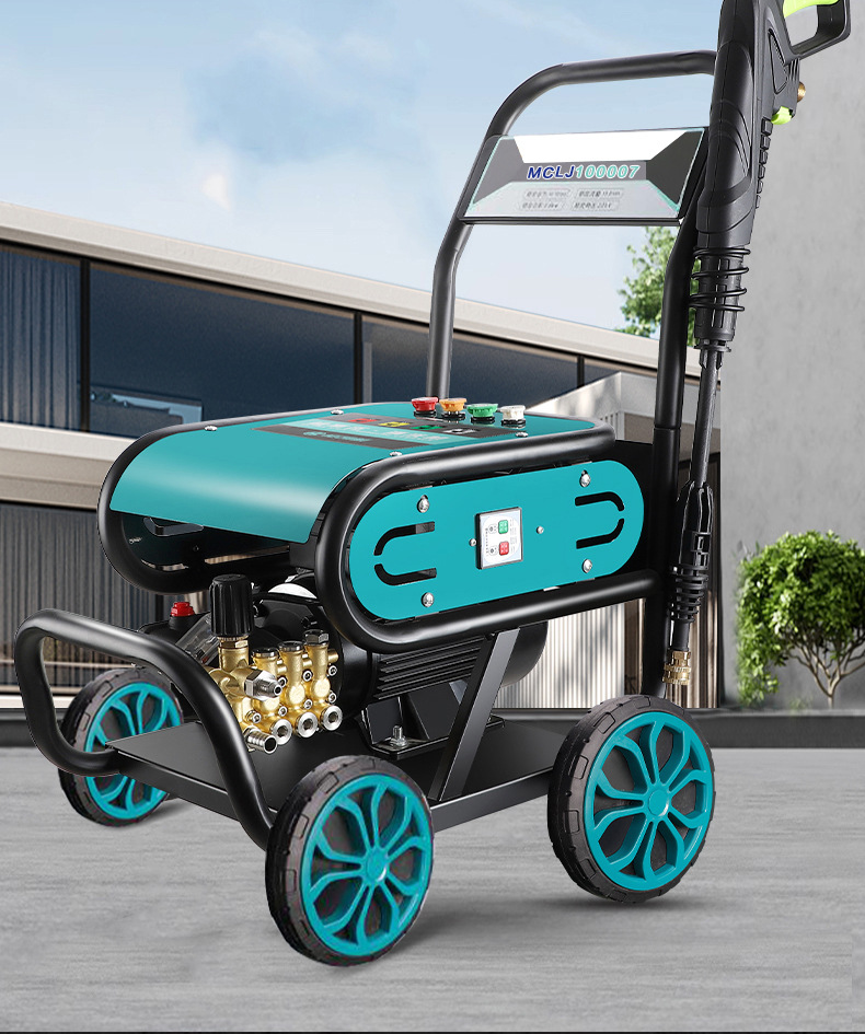 Manufacturer Wholesale Commercial Car Washing Machine, Portable Washing Machine with Stand, High-Power Ultra-High-Pressure Cleaning Machine