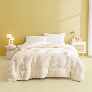 New Xinjiang cotton quilt winter quilt thickened spring and autumn bedding cotton wool single summer cool air conditioning letter quilt core