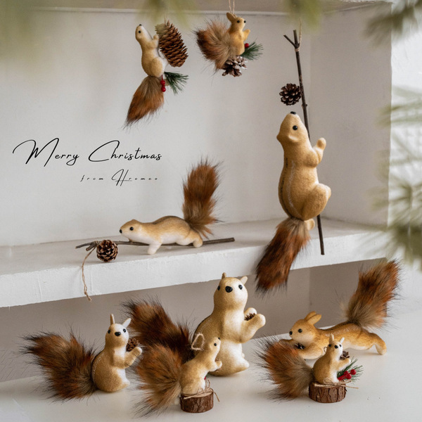 Christmas realistic pendant