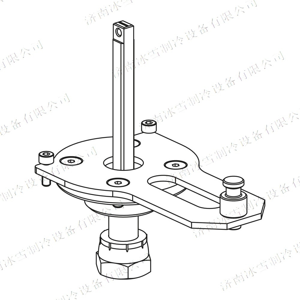 Castel卡士妥球阀伺服马达转接器9901/X29