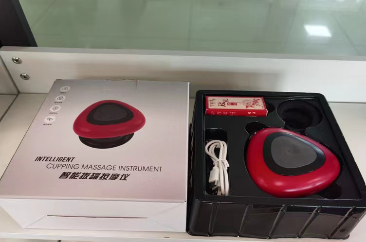 Ventosas de vacío inteligentes, latas y raspadores de calefacción de succión eléctrica, dragado meridiano, instrumento de masaje de succión