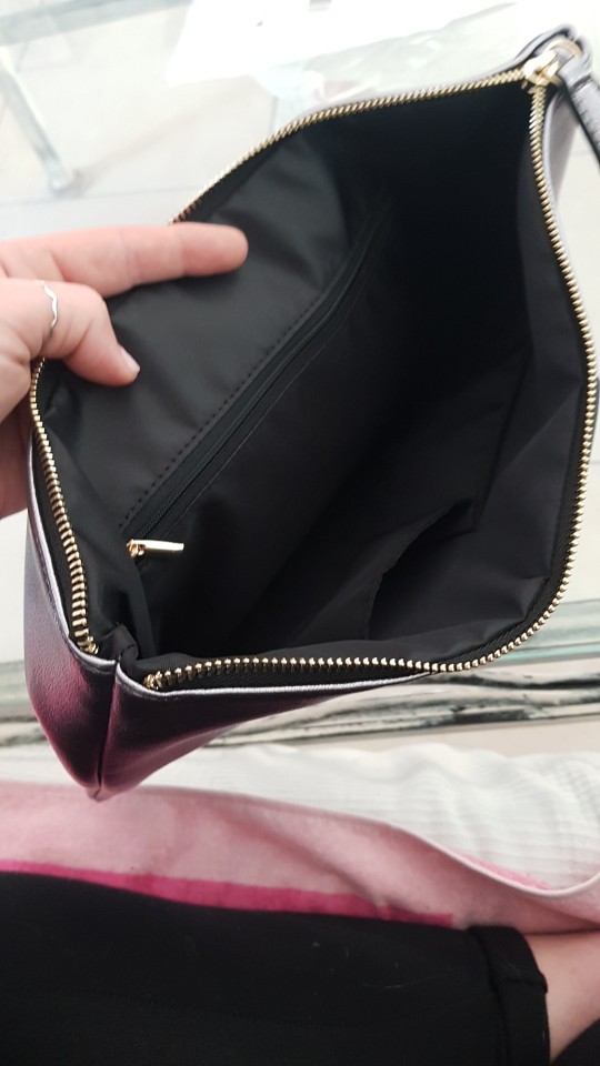 All Seasons Season Women's Pu Leather Solid Color Classic Style Square Zipper Envelope Bag