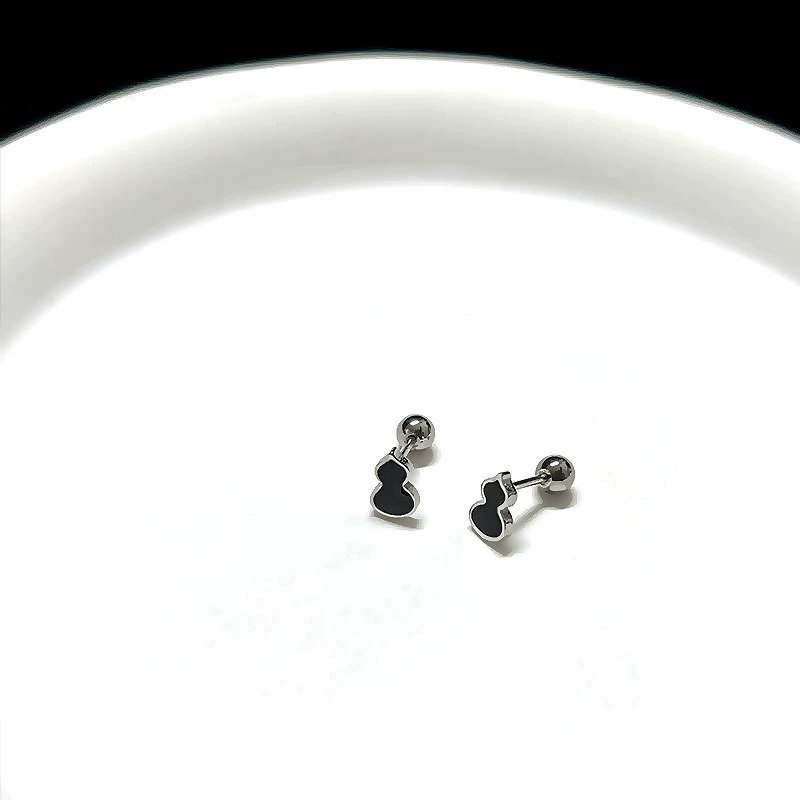 Серьги из нержавеющей стали, конструктор, стиль Chanel, простой и элегантный дизайн