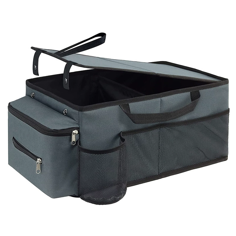 Сумка для хранения автокресла с трансграничным сиденьем Большая емкость Ткань Оксфорд Складные автомобильные принадлежности Сумка для хранения багажника