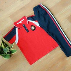 制服小中学生セット半袖スポーツ子供セット学院英倫風幼稚園園服クラス服