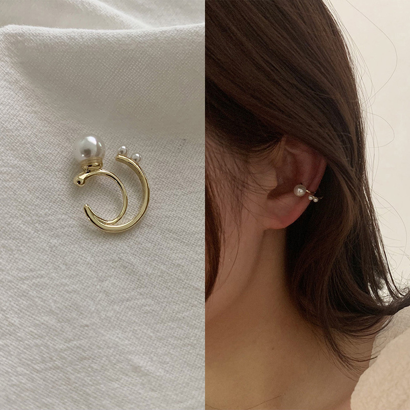 8g Weight Zircon Inlay Material Ear Studs Classification 1 Piece Quantity Daily Occasion Copper Material U Shape Pattern Women'S Gender Plating Design Fashion Style Fashion U Shape Copper Plating Zircon Women's Ear Studs 1 Piece 16