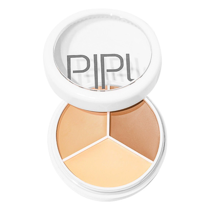 PIPL трехцветный маскирующий консилер диск, покрывающий пятнистые прыщи