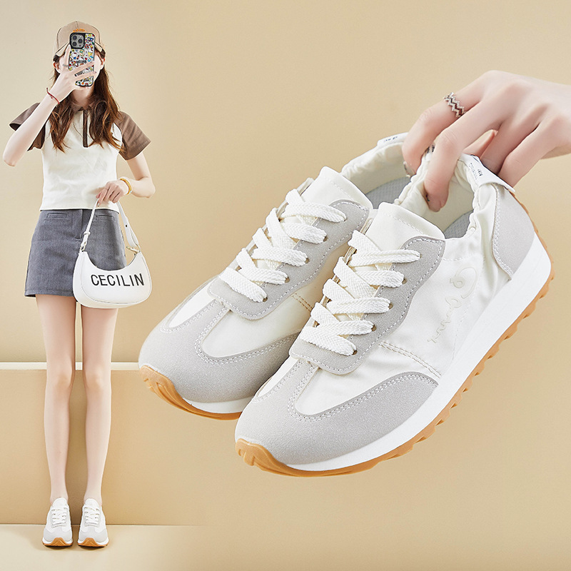 Ins Trendy K-Style Forrest Gump Shoes Women's Trendy 2025 Summer Breathable New Student Running Sports Casual Shoes Jcf-205