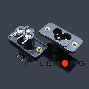 De-6-3Mp9P6 Three-Core/Safety Ac Socket/Power Socket/Product Socket/Ac Female Socket/Appliance Socket