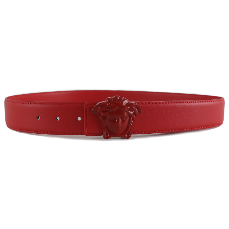 Versace La Medusa Belt Red