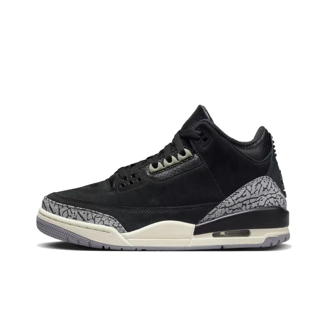 Putian Junyuan AJ3 Zapatillas de baloncesto de combate real Fujiwara Hiroshi Racing North Carolina Blue Sakura Polen Joe 3 hombres y mujeres cojín de aire blanco rojo