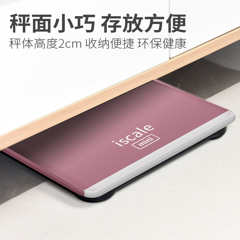 Escala de peso mini Escala electrónica escala de gramos de peso corporal de precisión salud para adultos Escala de pesaje Escala electrónica