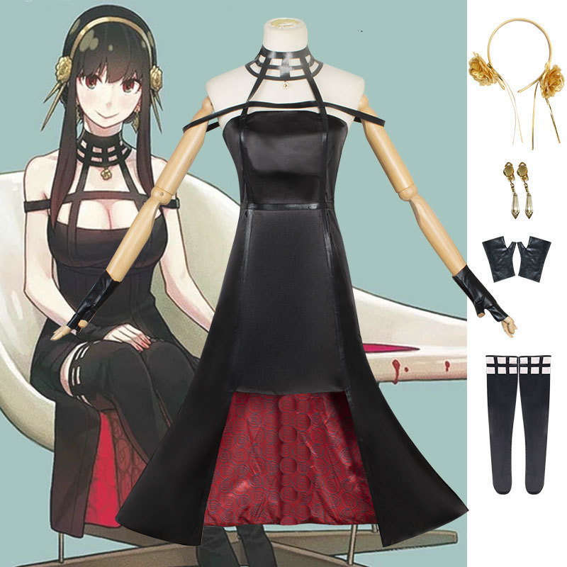 Spy X Family Yor Cosplay Costume Yor Blair Thorn Princess Yor Forger Cosplay Anime Costume