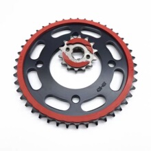 适用于本田190CB190X猛鸷190SS改装链盘大小飞牙盘45齿链轮428