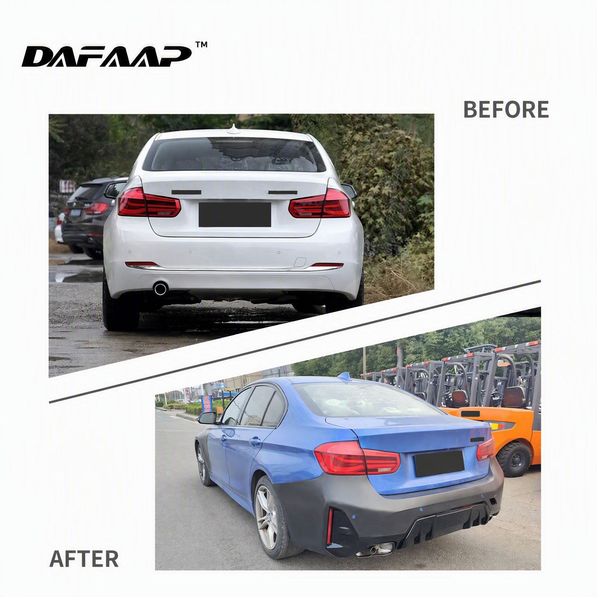 Brand New Car Modification, Suitable for 3 Series F30 Modified to G20 Late-Model Mt Body Kit, Bmw G20 Body Kit