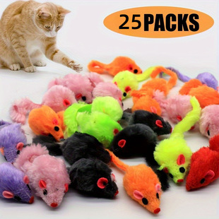 Y 67593 Artificial mouse plush cat toy set ��������ë�q؈��