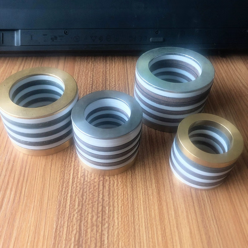 j8四氟高压无气喷涂机牛皮黑白上下底V型密封圈压圈喷漆机g3