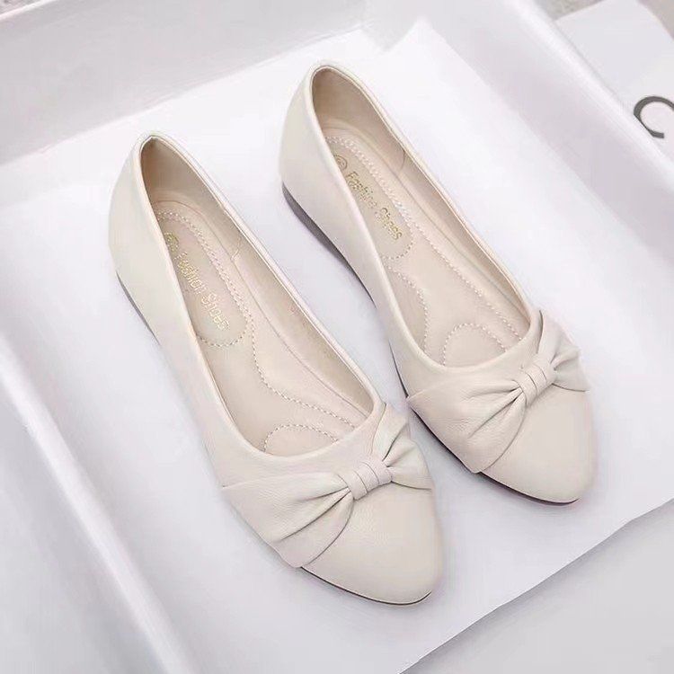 zapatos de mujer de cuero suave para trabajar zapatos de suela suave super suaves zapatos de tendón de torón de suela suave zapatos de madre zapatos de pedal