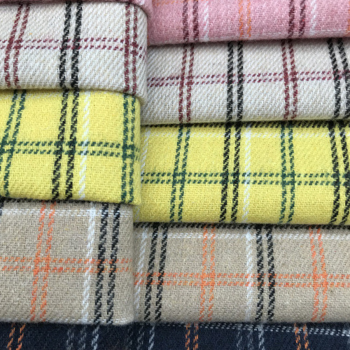 【厂家直销】涤棉磨毛男女同款衬衫面料 2021新款 现货供应 批发