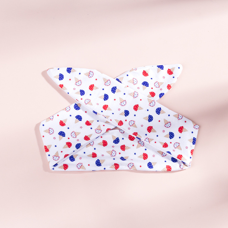 American Independence Day Children's Elastic Print Bunny Ears Star Headband display picture 16