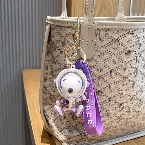 Astronaut Puppy Keychain Creative Cute Internet Celebrity Exquisite Cartoon Doll Pendant Gift Men's Keychain Women