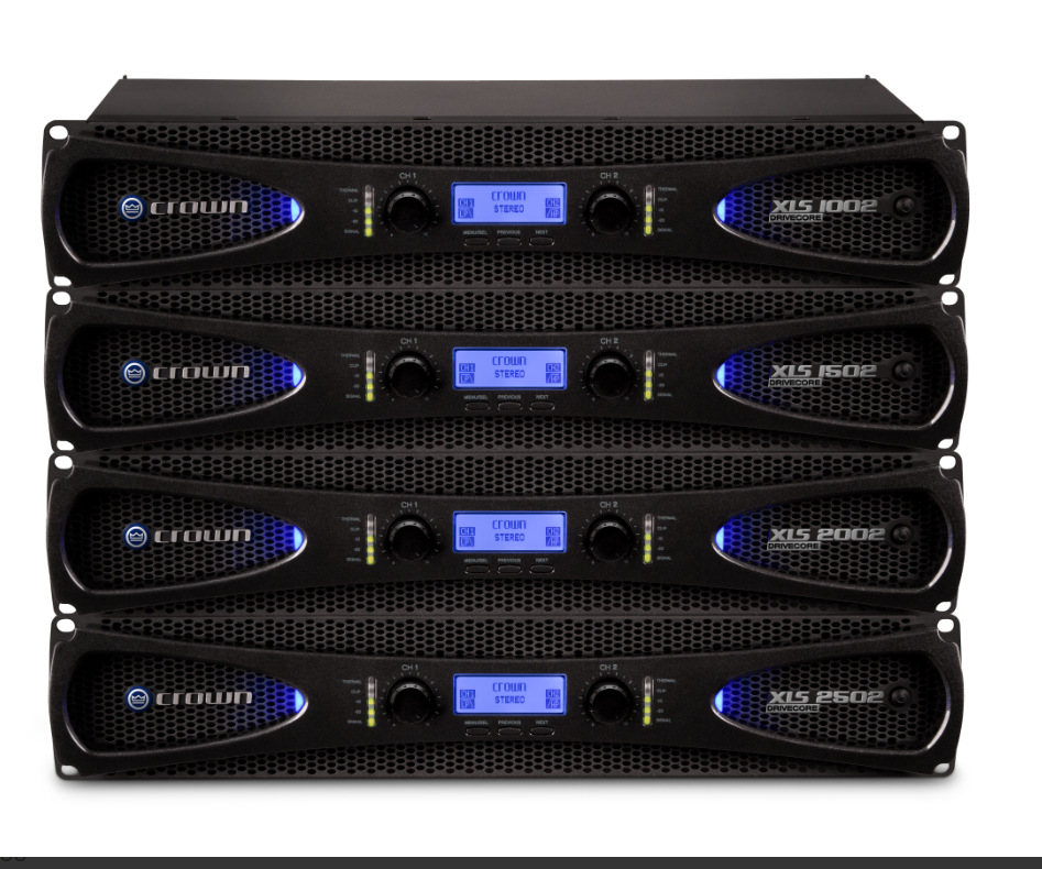 Crown专业功放XLS1002,XLS1502,XLS2002,XLS2502演出舞台功放
