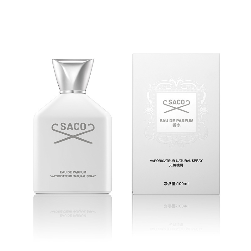 Perfume Unisex SACO Silver Fairy Spring, Aroma Floral y Frutal, Fragancia Duradera, Ligera y Fresca, Aroma Natural, 100 ml