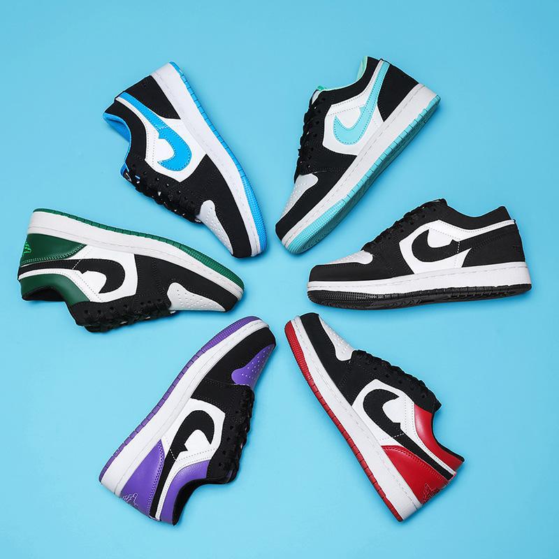 2025 Cross-Border Spot Men's and Women's Sports Low-Cut Sneakers, White Shoes, Fashionable Couples, Casual Sports Student Shoes Wholesale