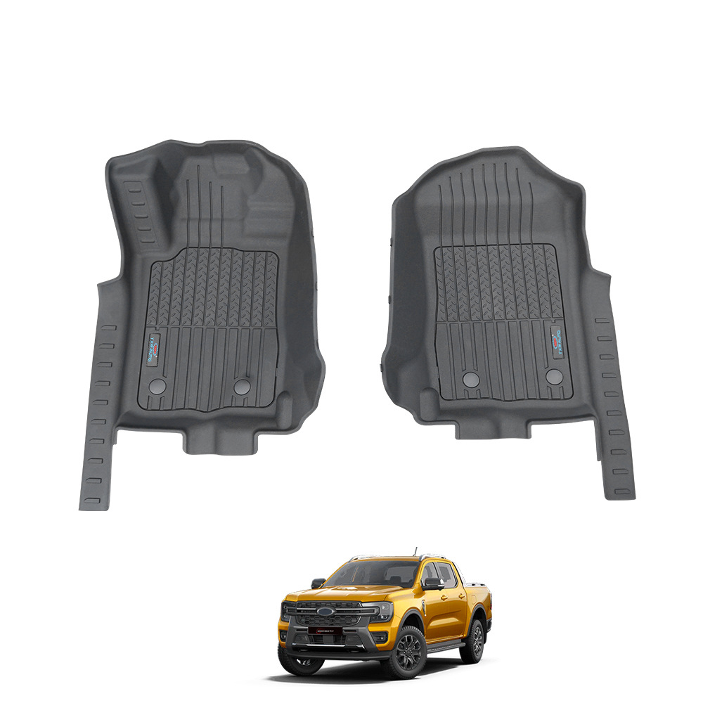 TXR Adecuado para FordRanger Alfombrilla para coche TpeCarFloorMat Alfombrilla de inyección 5D