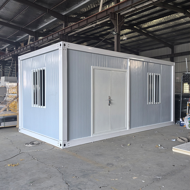 Casa de tablero móvil de contenedor casa de marco integrada oficina sitio de construcción de vivienda de montaje casa móvil caja