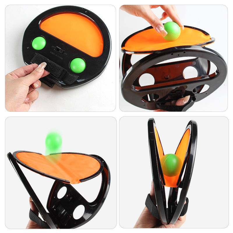 Deportes de ocio al aire libre para niños en interiores y al aire libre para dos jugadores agarrar y lanzar jugadores de relevo para padres e hijos juguetes de juego interactivo
