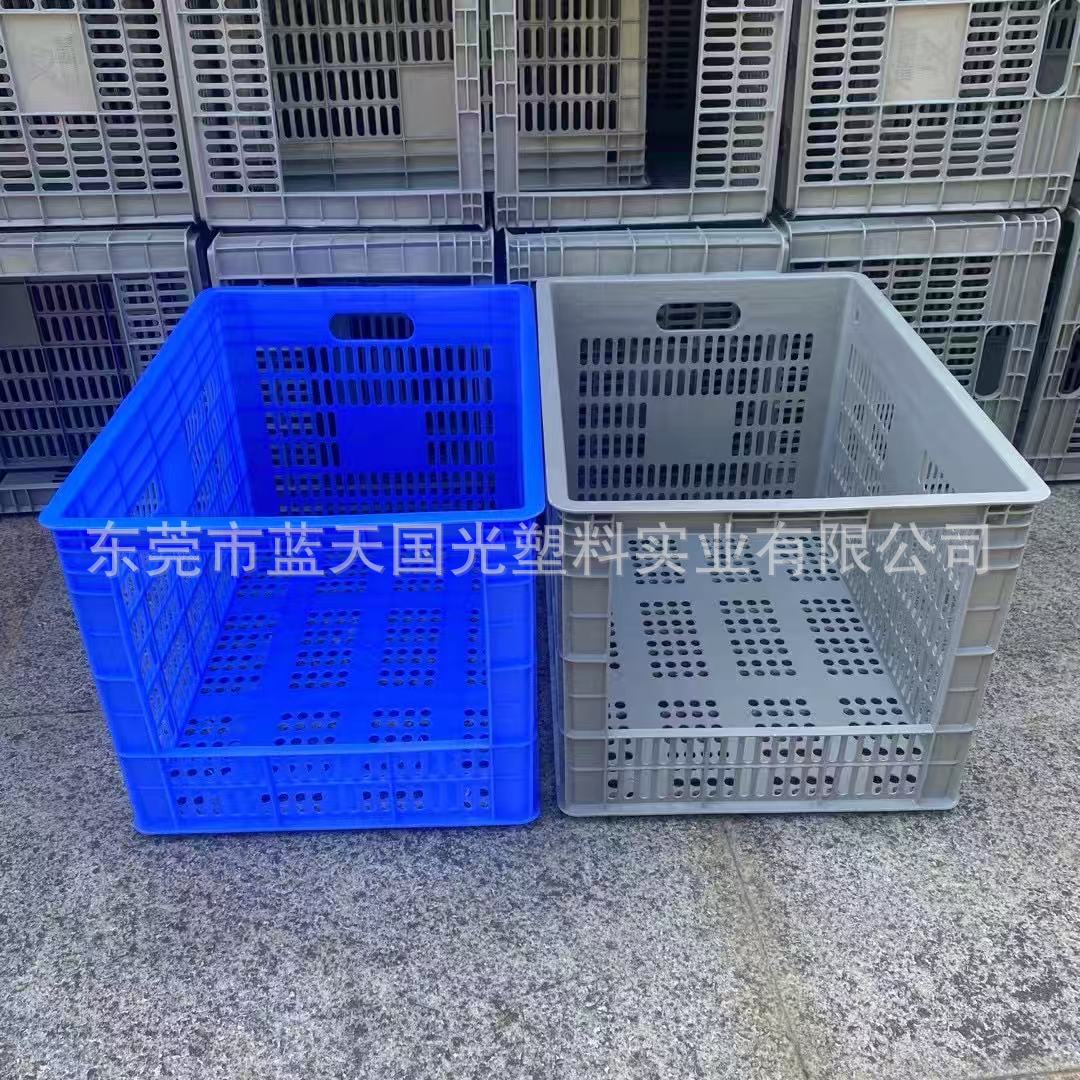 货架周转筐开口塑胶框货架分成堆叠筐尺寸大容积大质量好开口筐