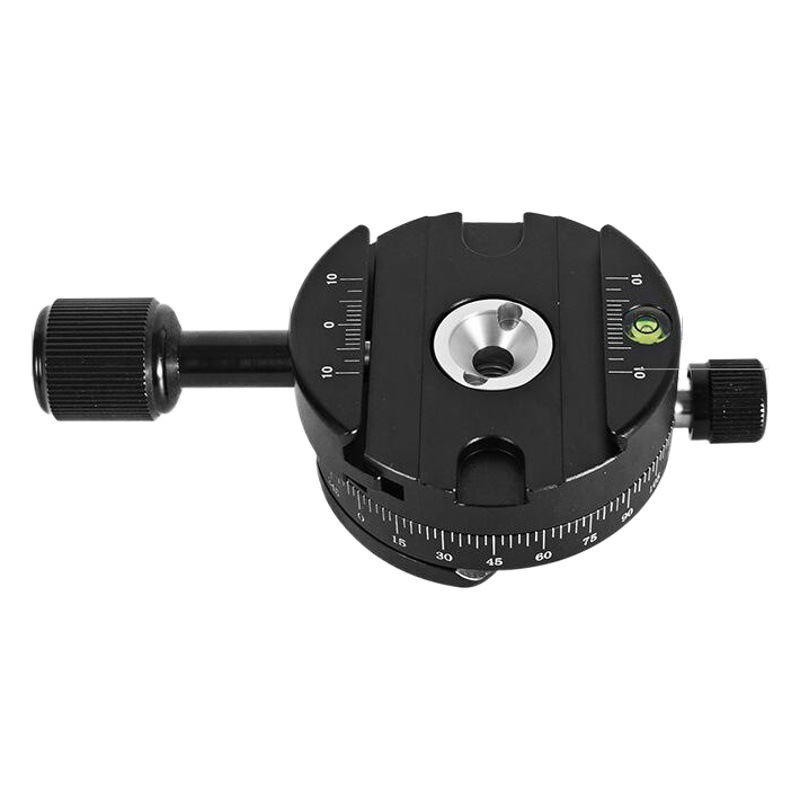 Beixin SLR estabilizador de cámara rápida conversión abrazadera trípode cabeza de aleación de aluminio de instalación rápida abrazadera de liberación rápida