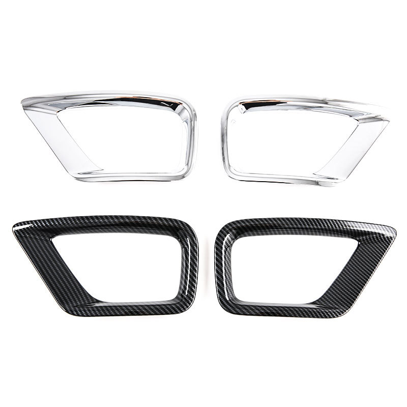 Suitable for 21 Subaru Outback Front Wind Knife Trim Strip Rear Fog Lamp Decorative Frame Exterior Modification Auto Accessories