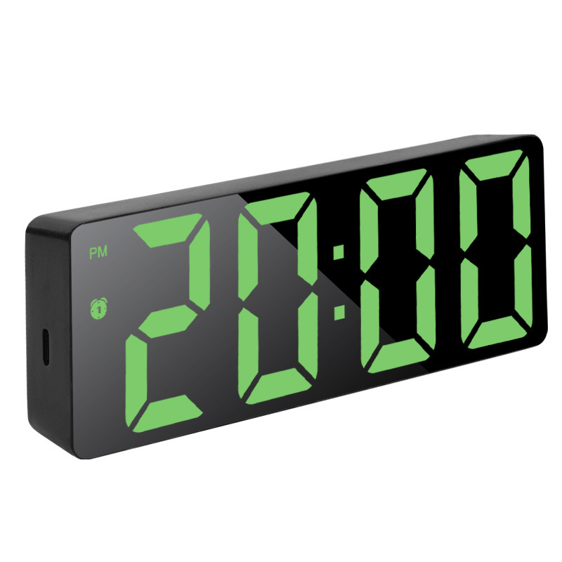跨境家用多功能定时闹钟学生专用usb LED Clock桌面智能电子时钟|undefined