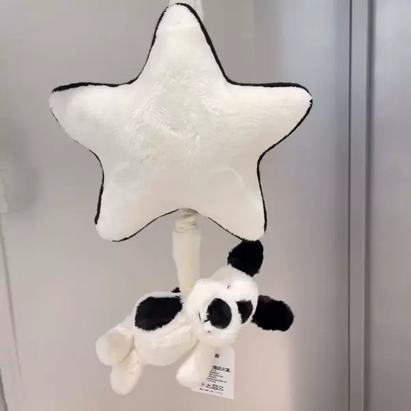 Black and white puppy ringing (new model)