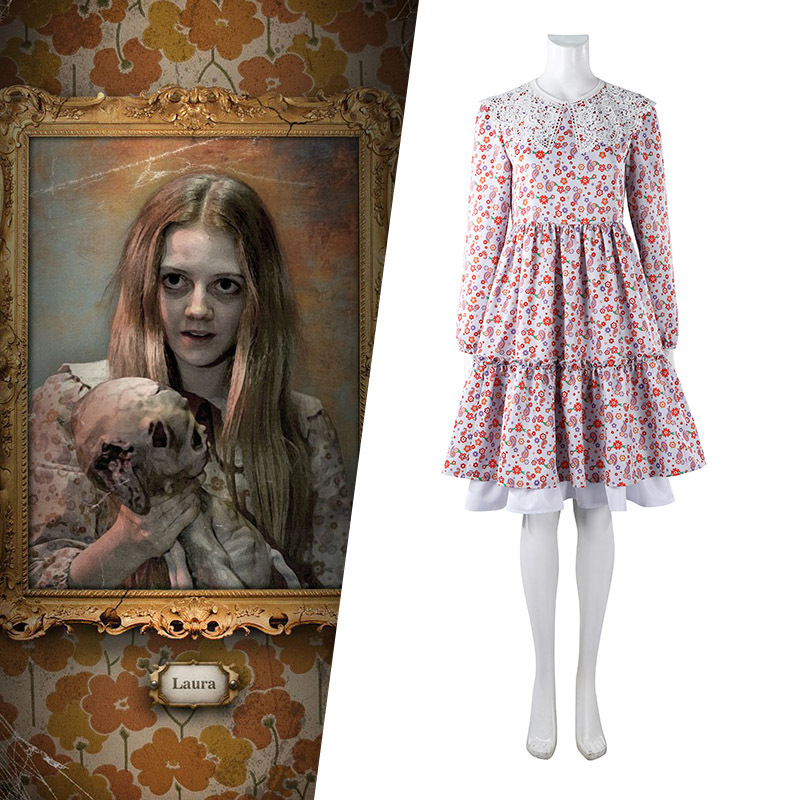 Return to Silent Hill Cosplay Laura's Same Dress Cosplay Halloween Performance Costume 5842 Return to Silent Hill Cosplay Laura's Same Dress Cosplay Halloween Performance Costume 5842