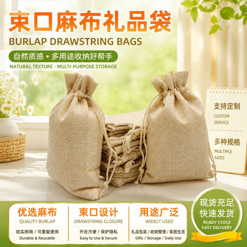 In-Stock Linen Small Bags, Beige Linen Drawstring Pouches, Gift and Collectible Storage Small Cloth Bags Wholesale In-Stock Linen Small Bags, Beige Linen Drawstring Pouches, Gift and Collectible Storage Small Cloth Bags Wholesale