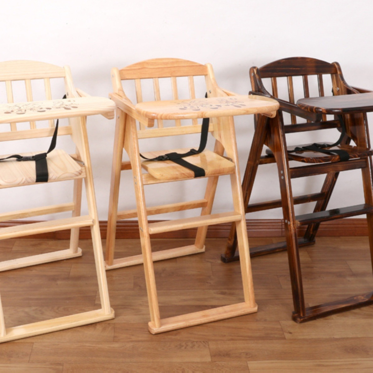 Baby Dining Chair Solid Wood Portable Foldableable Chair Hotel Bb Stool Baby Dining Table Stool Home Kidsren's Eating Seat