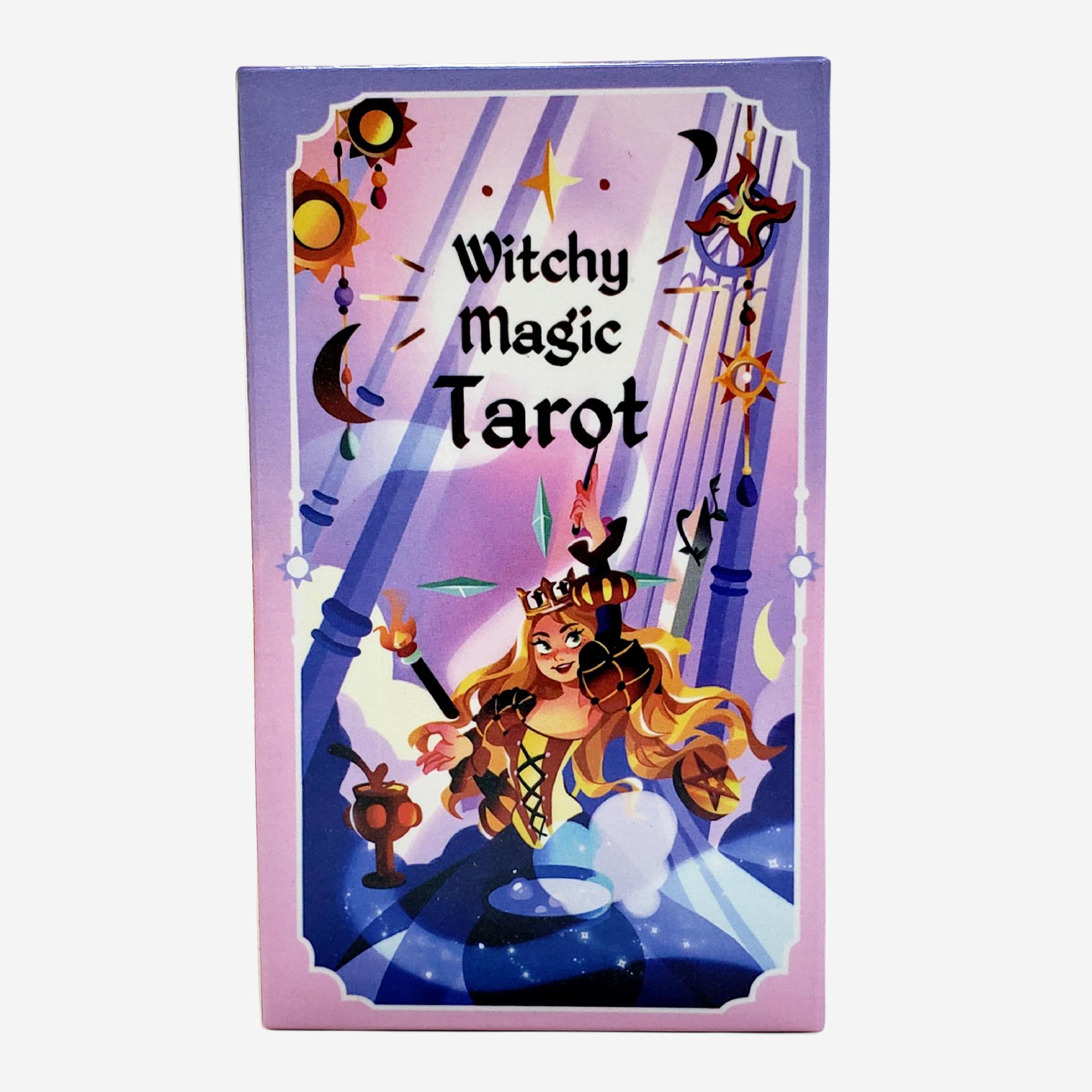 Witchy Magic Tarot Board Game Cards For Party Games Collection_voghion.com