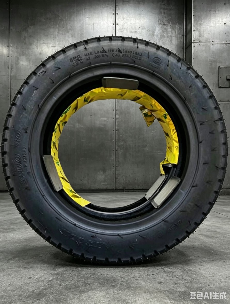 Brand new, unopened 300-10 steel wire semi-slick anti-slip wear-resistant design, thickened eight-layer vacuum tire