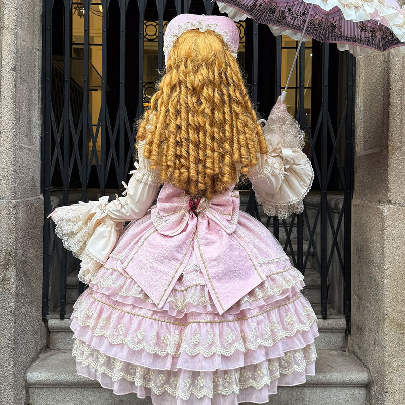 Lolita洋装doll感jsk吊带连衣裙夏季|undefined
