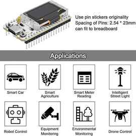 1套 颜色：图片色 材质：塑料 ESP32 LORA V3开发板，带有868MHz