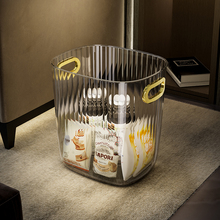 Z7GN衛生間臟衣簍浴室洗澡間透明大容量換洗衣服收納桶家用輕奢臟