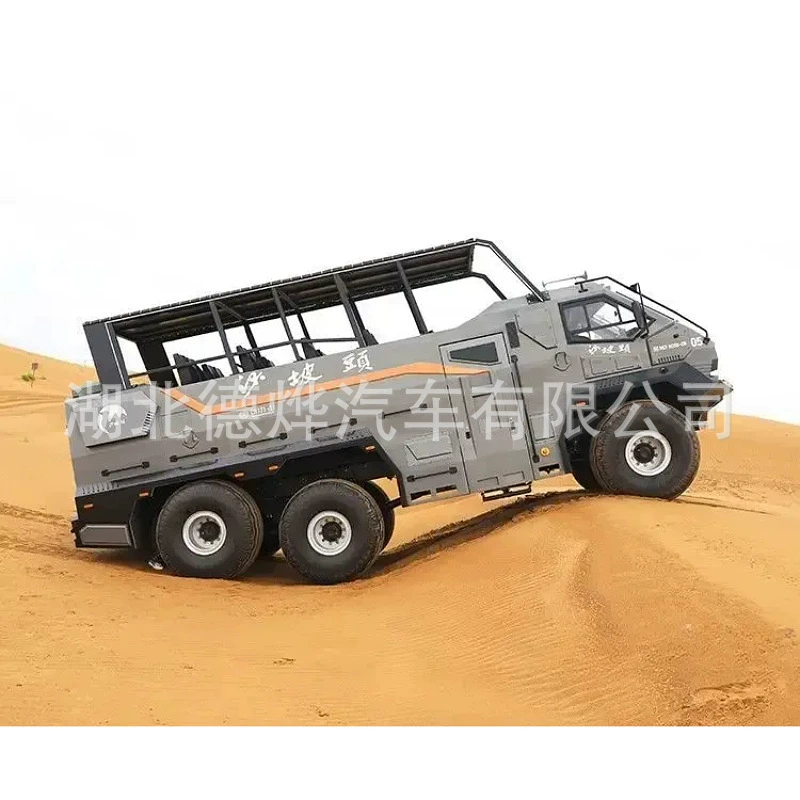 Песчаный король Dongfeng шестиколесный внедорожный грузовик Kangji 375 л.с., три основных насоса Китая, доступен для экспорта по запросу.